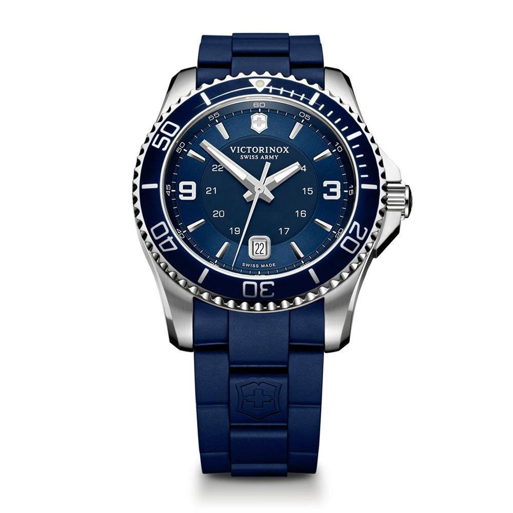 Victorinox Rubber Maverick Analog Blue Dial Unisex-Adult Watch-241603 (B00DNEQW4S) Amazon Price History, Amazon Price Tracker