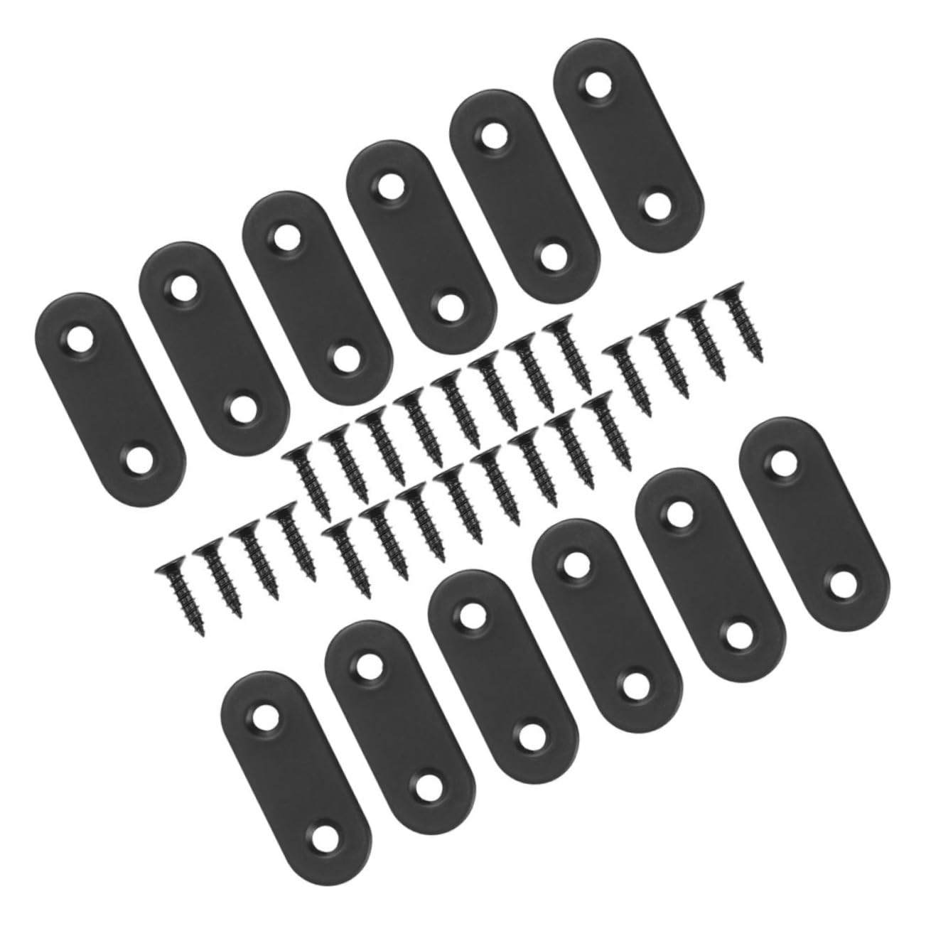 NAMOARLY Stainless Steel Flat Plate Brackets Mending Plates for Wood Metal for Flat