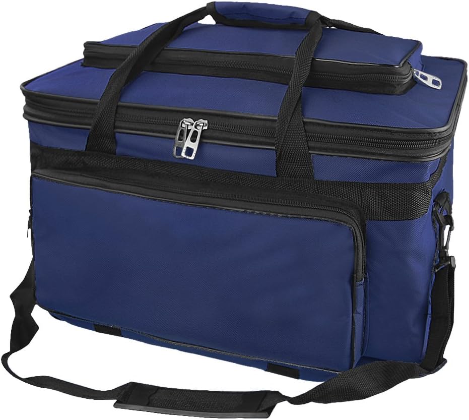 Large Capacity Art Supply Storage Bag with Straps, Waterproof Art Craft Drawing Supplies Storage Tote Bag Portable Travel Bag