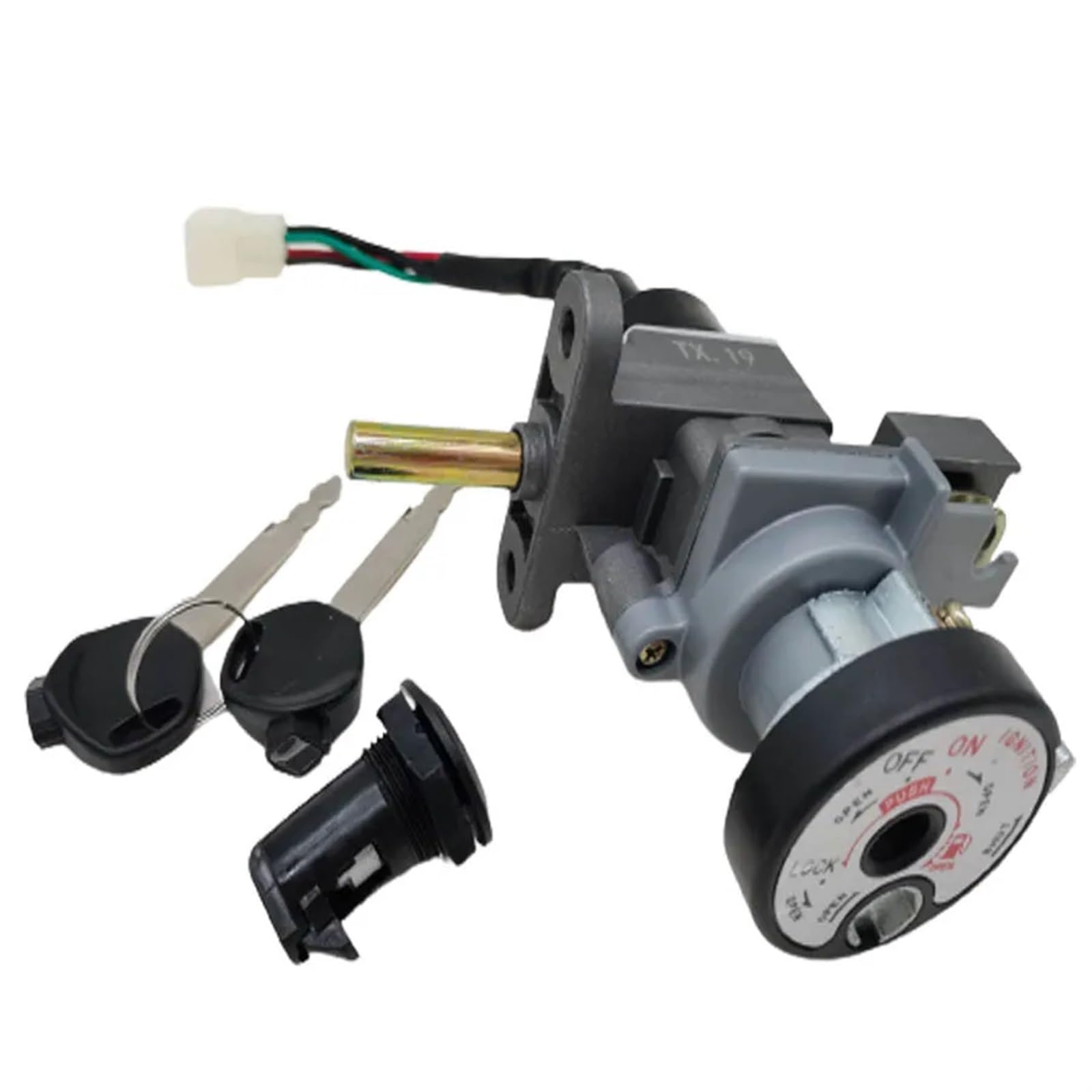 Amazon | 点火スイッチシートロック Bws125用 ズマ125用 Yw125用 ズマ