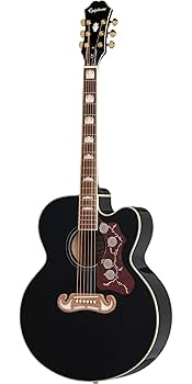epiphone エレアコ　j-200ec oasis Epiphone EJ-200CE Acoustic-Electric Guitar, Shadow Preamp