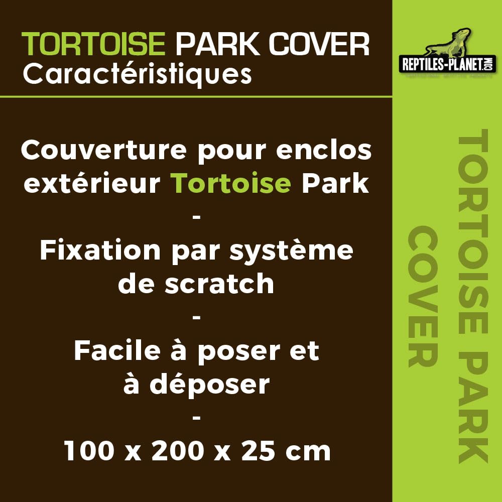 Reptiles-Planet Schildkrötenpark-Abdeckung