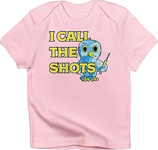 I Call The Shots Infant T Shirt Cute 100% Cotton Infant Graphic T-Shirt