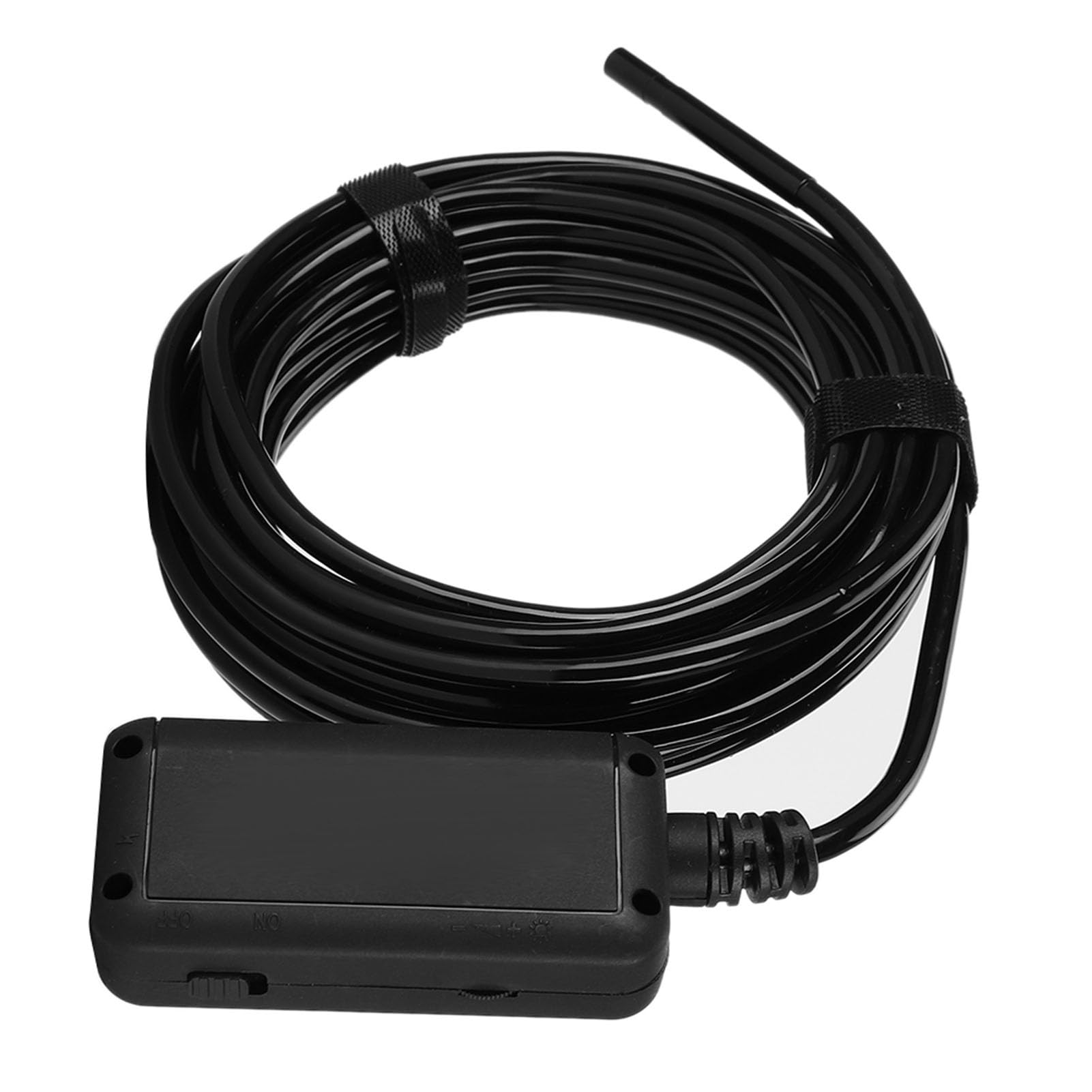 Endoscopio WiFi de 6 Luces LED, Cámara de Inspección de Boroscopio USB para Teléfonos Inteligentes iOS/Android - Lentes Impermeables IP67, Diámetro de Lente Mini de 0.2 Pulgadas,(5m Cable)