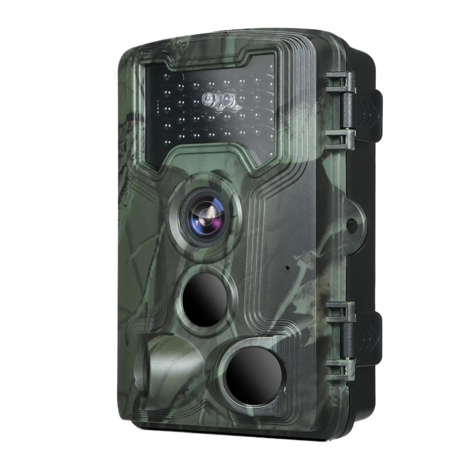 Cámara Vida Silvestre Cámara De Rastreo Y Juego 58MP, 2,7 K, con Visión Nocturna, 3 Sensores PIR, IP66, Infrarroja Activada por Movimiento A Prueba Agua For Caza Al Aire Libre(2.7K)