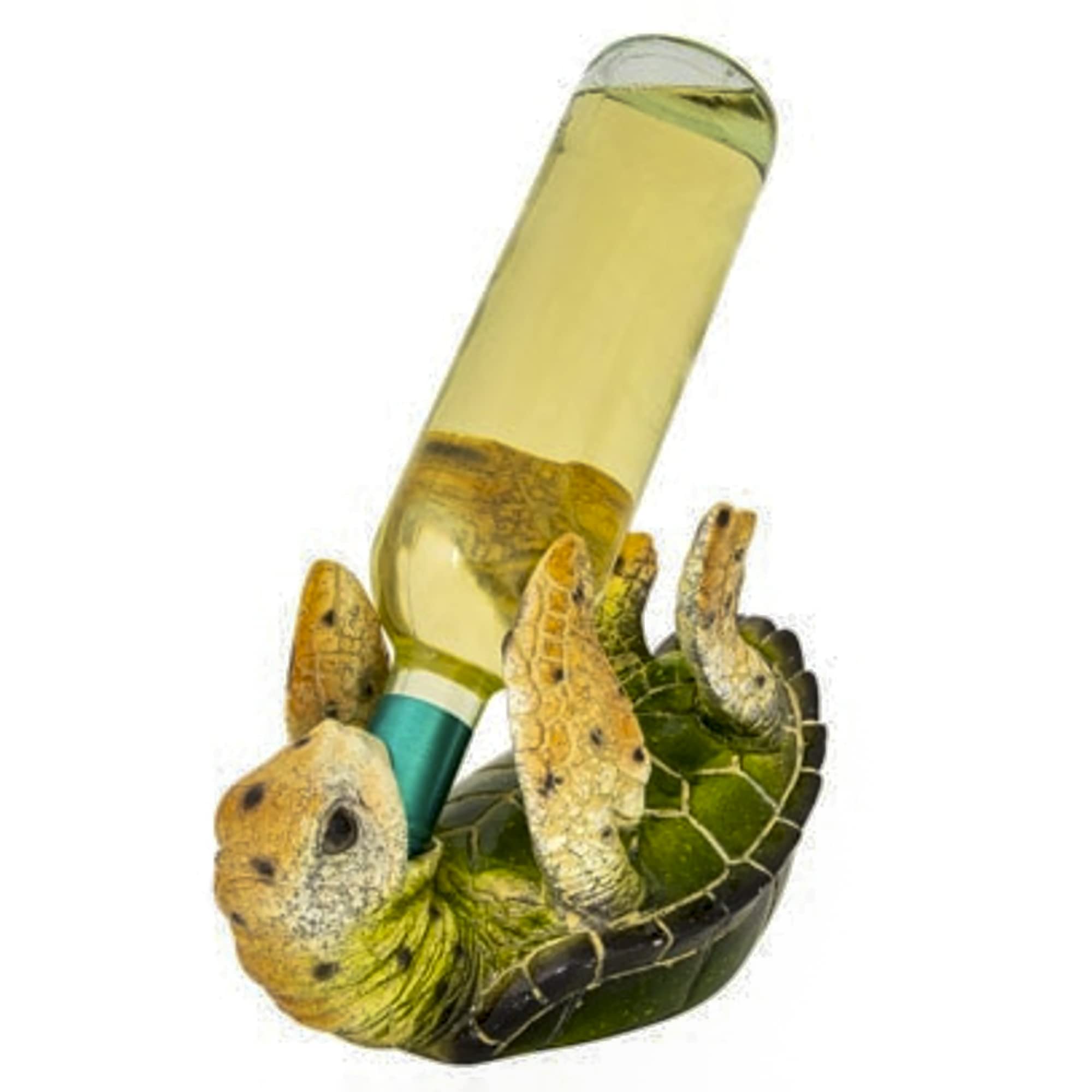 Suporte Para Garrafa De Vinho, Design De Tartaruga Equilibrada