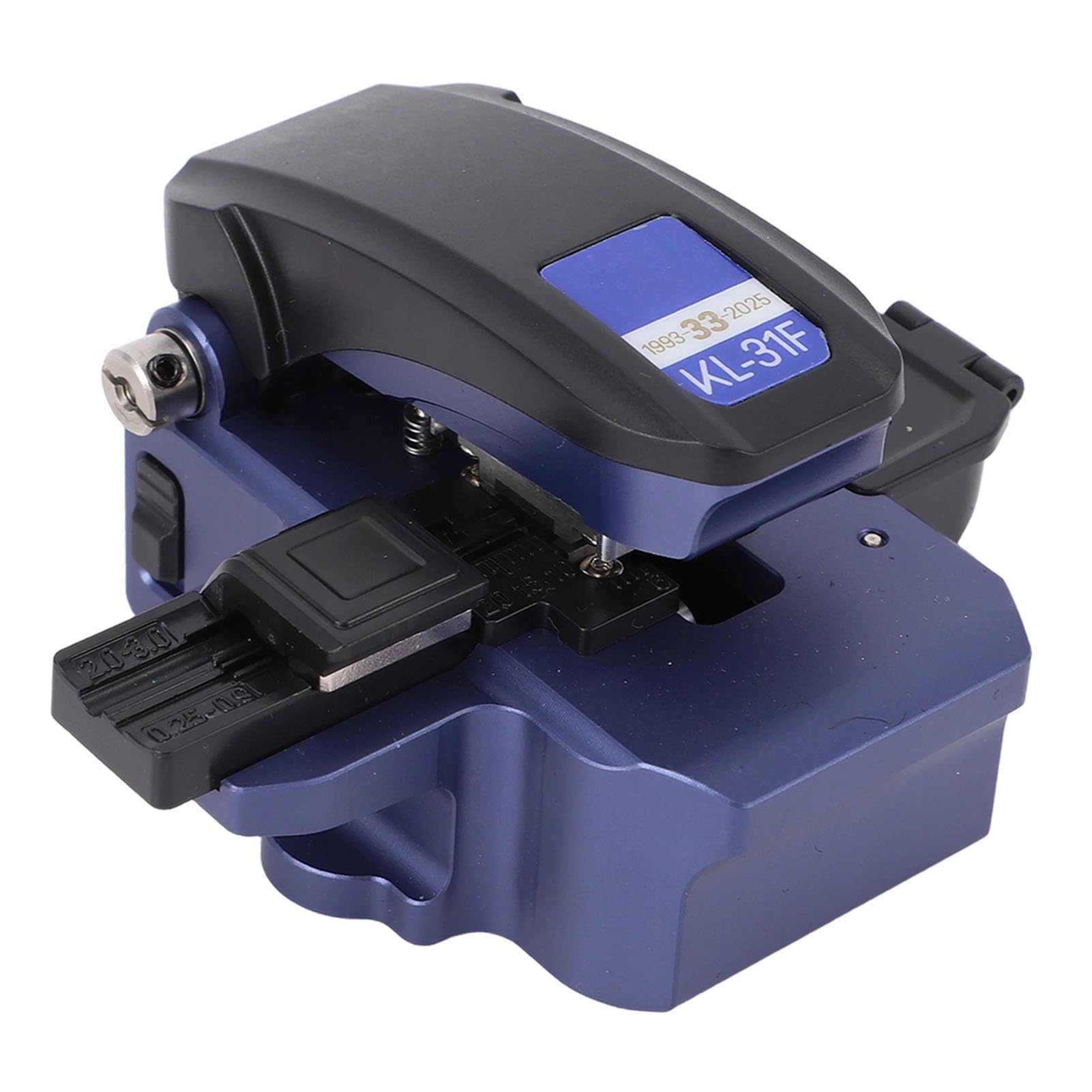 Bewinner Cortadora de Fibra óptica de Retorno Automático con Accesorio 3 en 1, Mecanizado CNC Preciso para Cables de un Núcleo de 250 Um/900 Um/3,0 Mm y de 2 a 12 Núcleos Múltiples, ángulo de ≤0,5°,