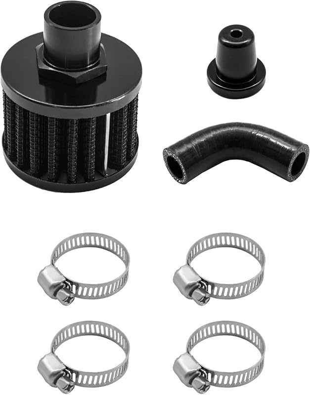 Kit de filtro de ventilação do cárter T487-D13637 Taruimoo para Dodge 2500 e 3500 Cummins Diesel 6,7 L 2007–2018 – 1 kit