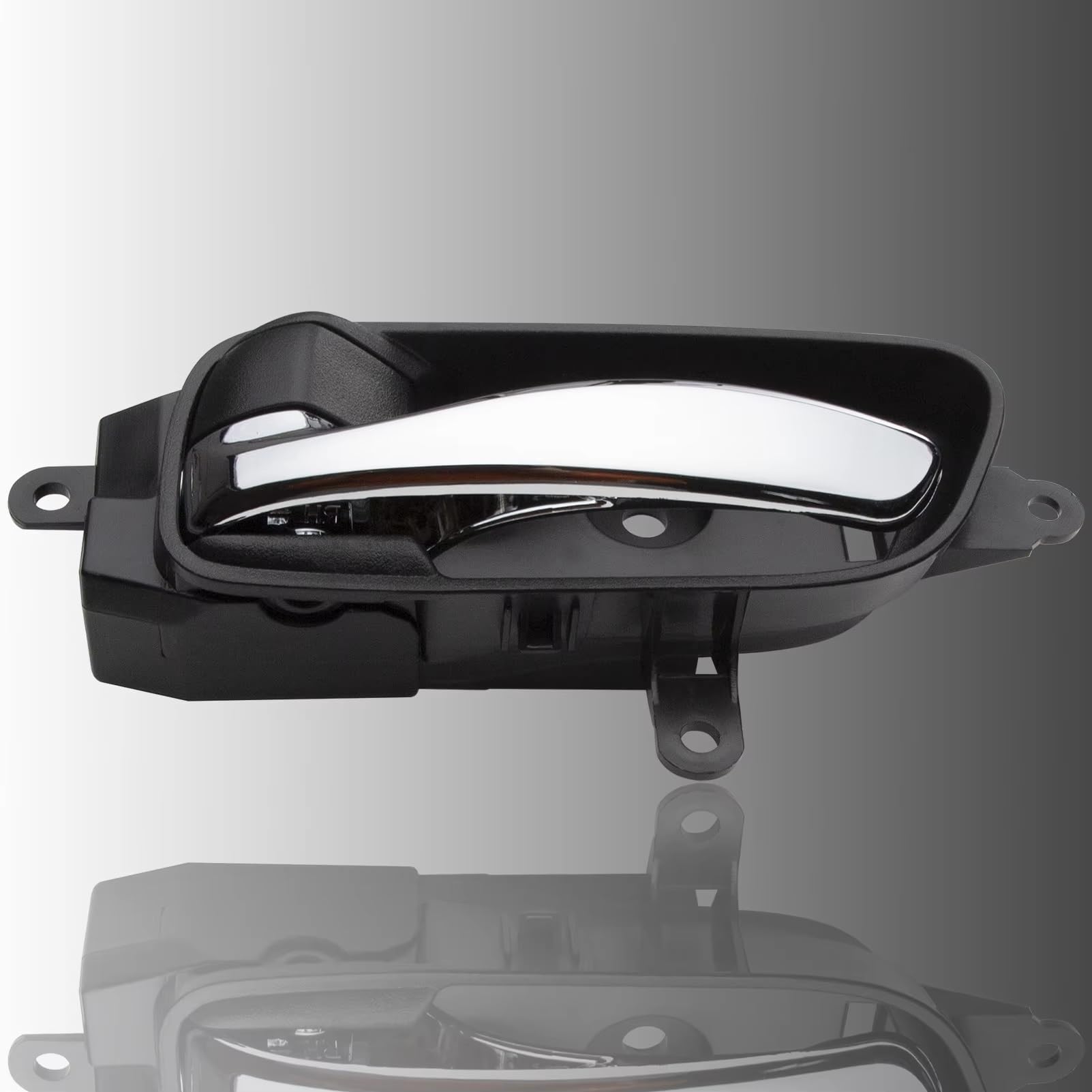 Bhzsbe One Color Car Side Plated Interior Door Handle For Nissan For Altima For Pathfinder 2013-2018 80670-3Ta0d 80671-3Ta0d Left Driver Side Right Passenger Interior Door Handle(Left)