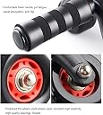 Vector X 4 Wheel Ab Roller with Knee Mat Home Gym Boxing Exercise Workout Equipment gallery image