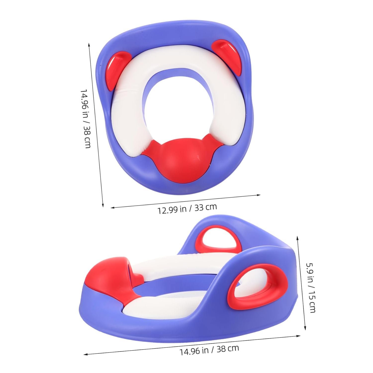 BESPORTBLE Travel Boy Girl Toilet Seat Boy Girl Toilet Seat Stabilizing Pads for Potty Training Soft Comfortable