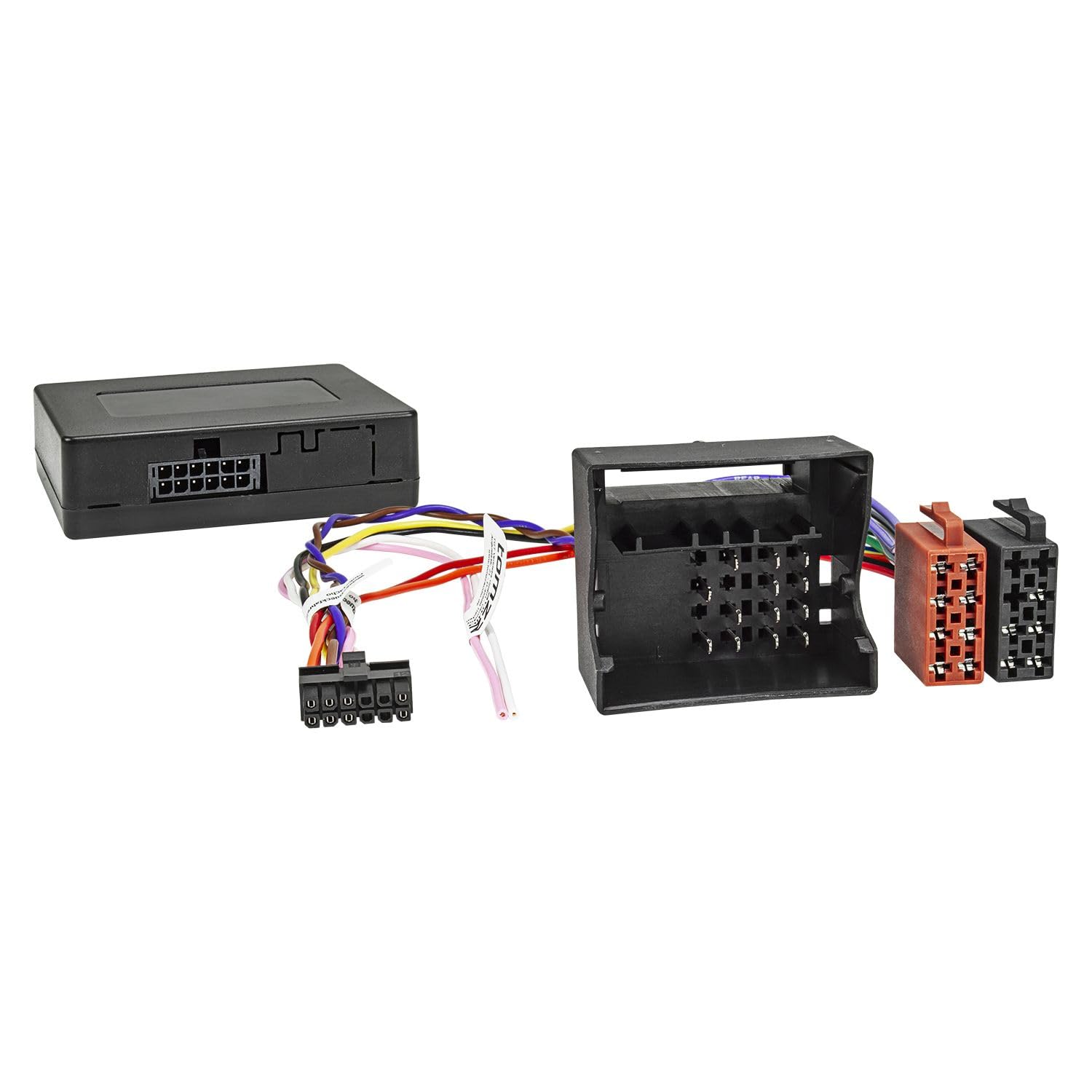tomzz Audio 5003-001 Interfaccia CAN Bus Accensione positiva Impulso di velocità Marcia indietro Compatibile con Audi Maserati Opel Seat Skoda VW Quadlock su ISO