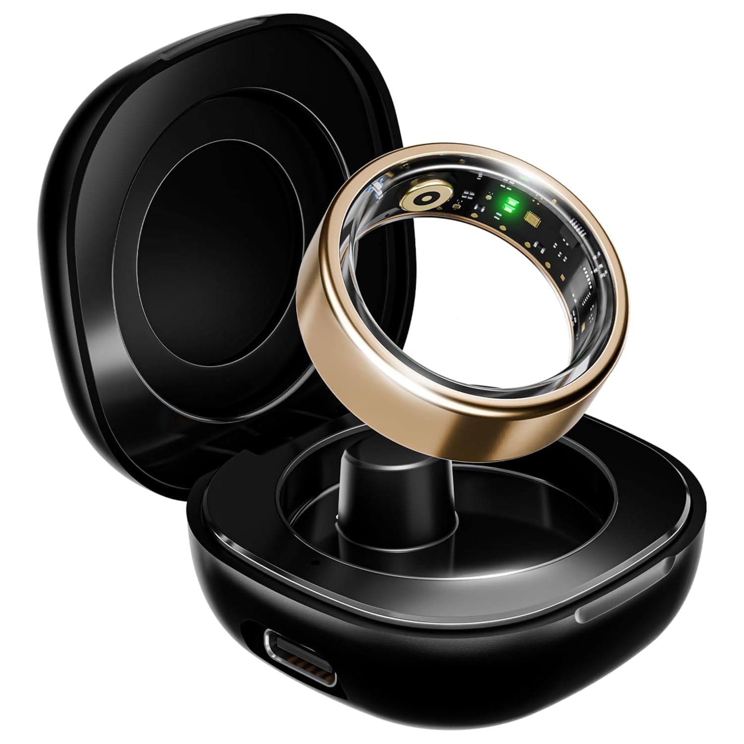 Smart Ring with Fitness Tracking, Heart Rate Monitoring, SPO2,Sleep Tracking and Much More (Rose Gold)-picture-23