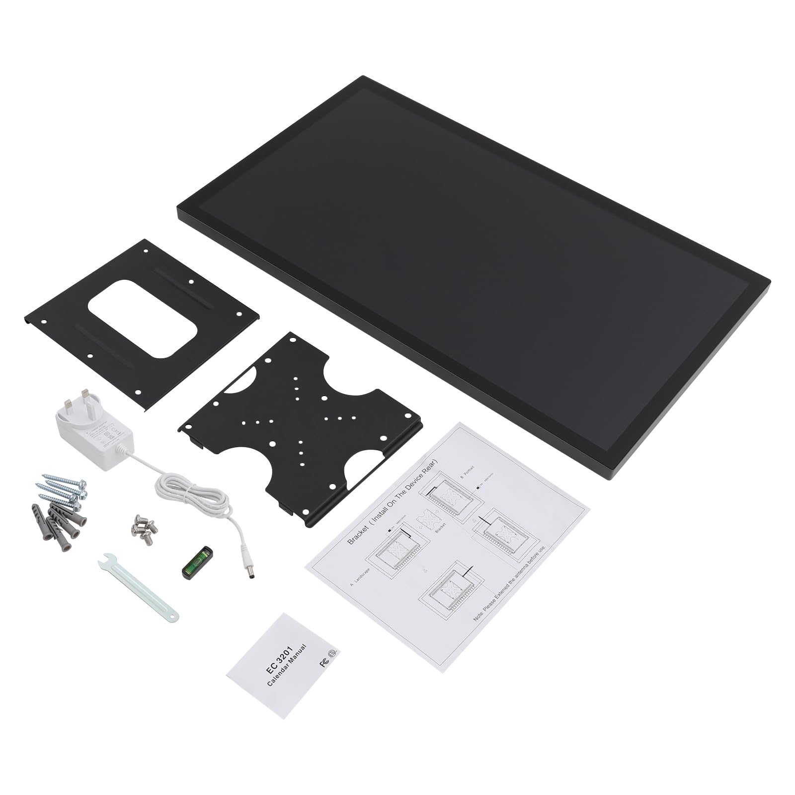 Digitaler Kalender 32 Zoll Touchscreen Familienplaner