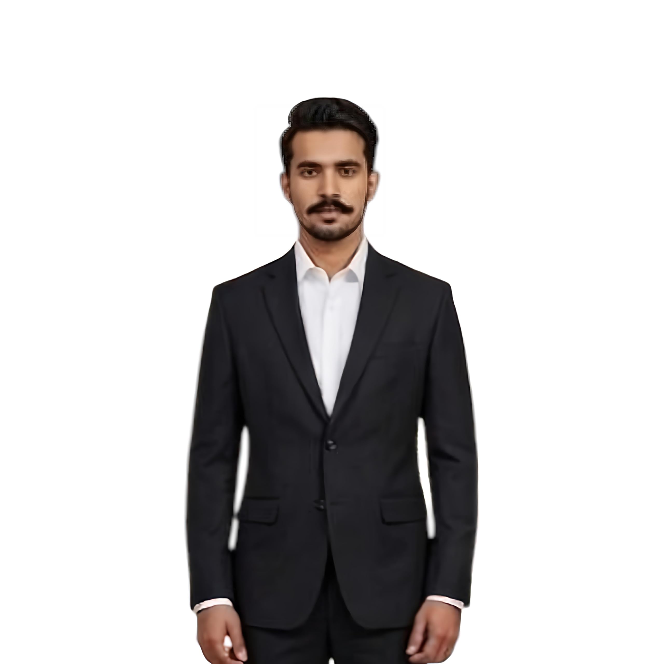 Men's Slim Fit Blazer, Single Button Formal Suit Jacket-image-36
