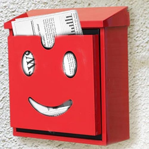 Miniatura 4 de PABBUC Buzones buzón de correo de montaje en pared buzón de correo blanco estéreo buzón sugerencia de buzón