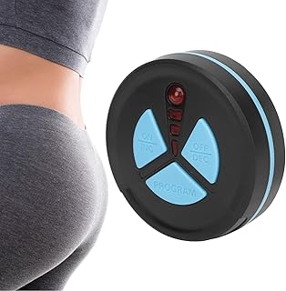 Abs Hips Trainer, Buttocks Hips Trainer Muscle Toner Smart Fitness Training Gear Home Office Ab Workout Equipment Machine Electronic Hips Trainer for Women Men