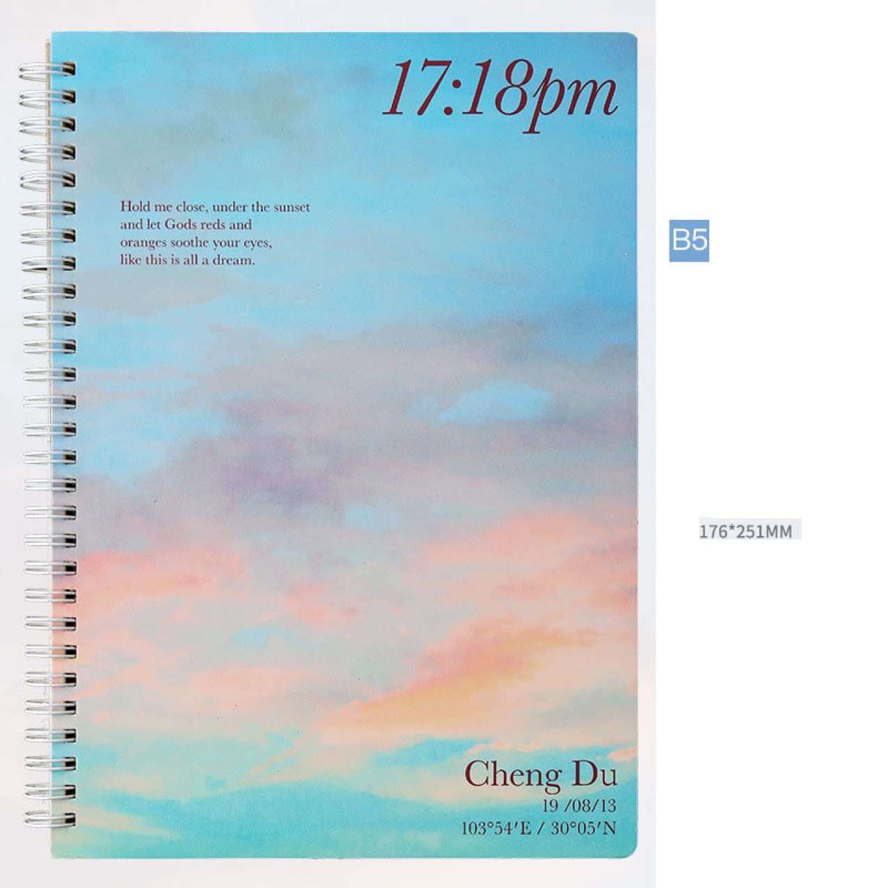 Amazon | QQZSG リングノート B5 1横罫 ノート リングメモ帳 B5 B5*3