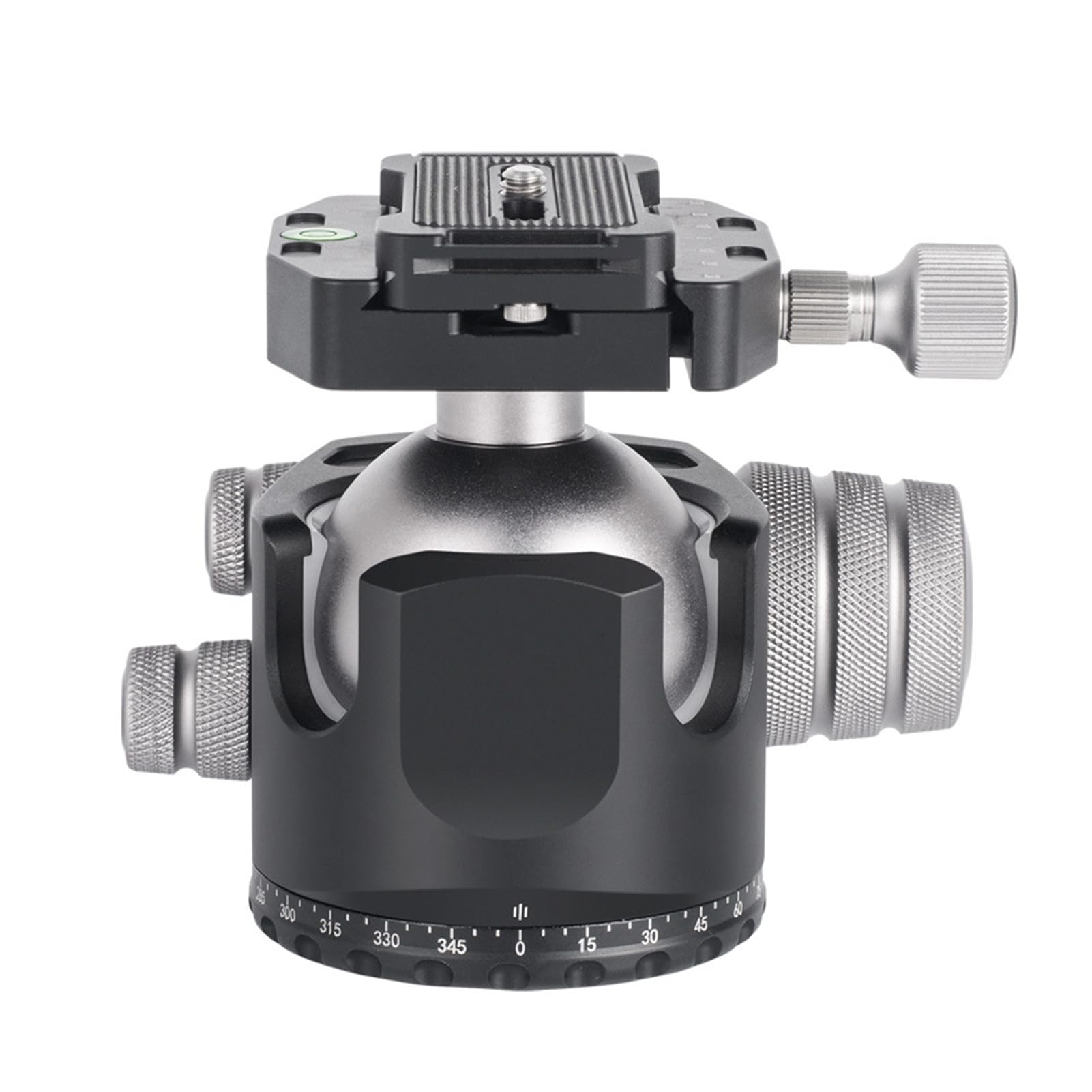 Generic Rótula de Bola de Trípode de Perfil bajo para Trabajo Pesado de 55 Mm para Telescopio de Cámara DSLR, Soporte Sólido como una Roca para Configuración Profesional, Función Panorámica para