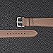 Handdn Handmade Classic Brown Alran Goat Leather Watch Band, Quick Release Leather Watch Bands 16mm 18mm 19mm 20mm 22mm For Men And Women