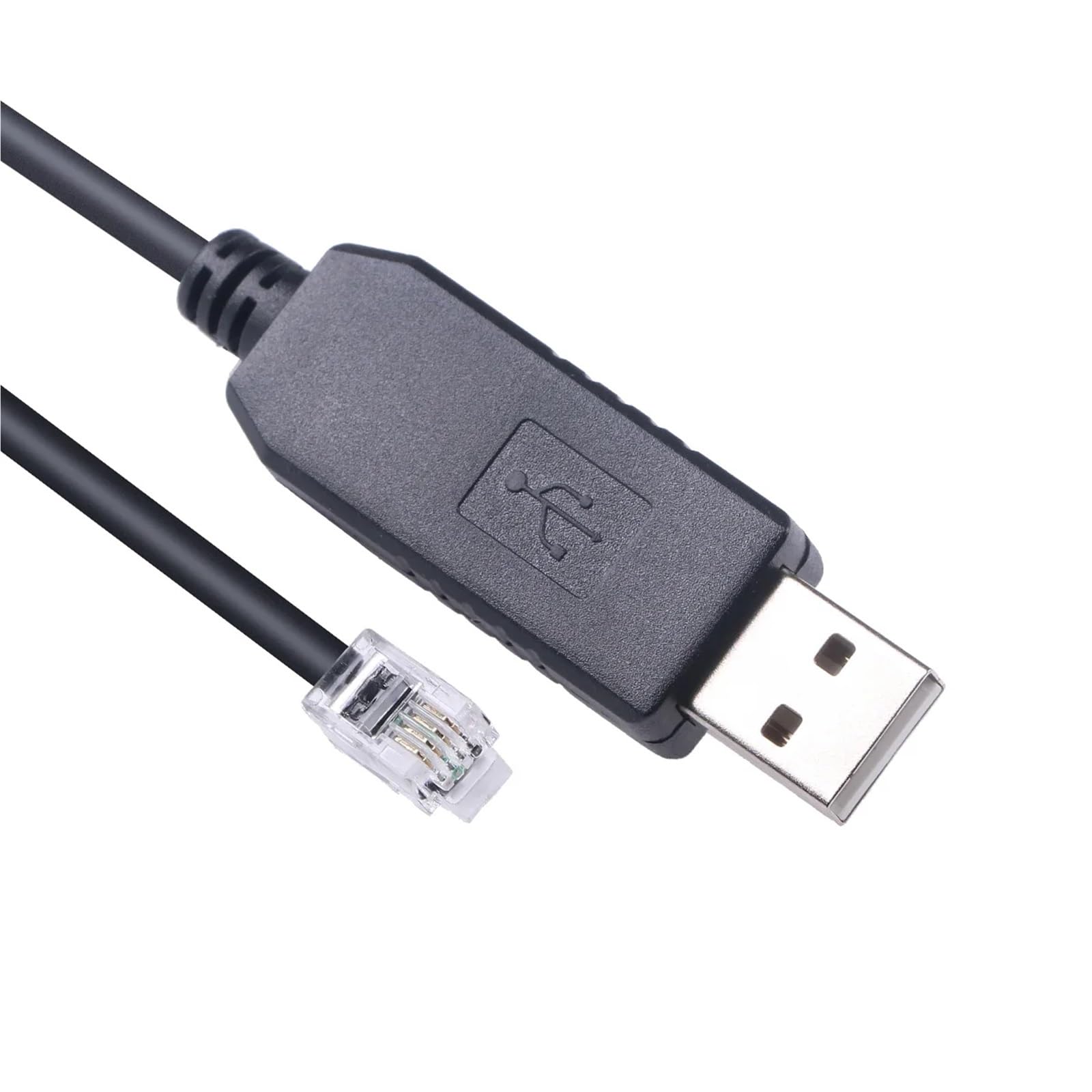 Câble de Mise à Niveau PL2303 USB vers RJ9 RJ10 RS232, câble série(3 Meter)