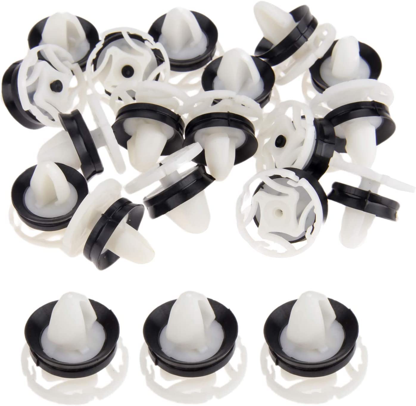 Lot De 200 Clips De Garniture Pour Panneaux De Porte - Compatible OEM # 9345ZN - Nylon - Installation Facile Sans Outil