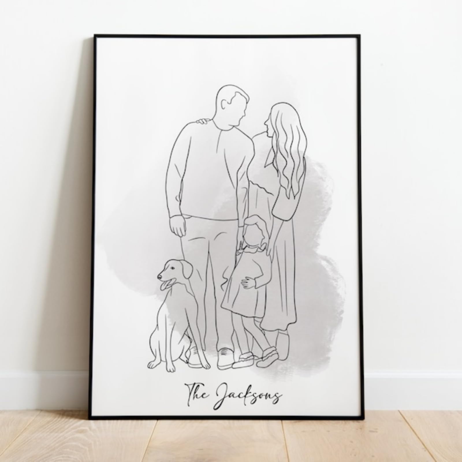 Custom Line Drawing Portrait