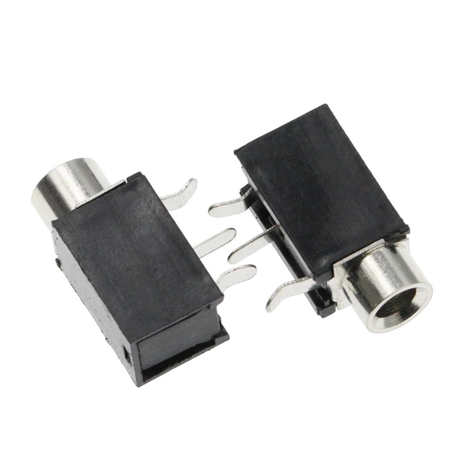 PCB Mount PJ-316 Connecteur jack femelle 3,5 mm 3 broches prise casque audio vidéo connecteurs DIP-3 PJ316 3,5 mm Noir 10 pièces