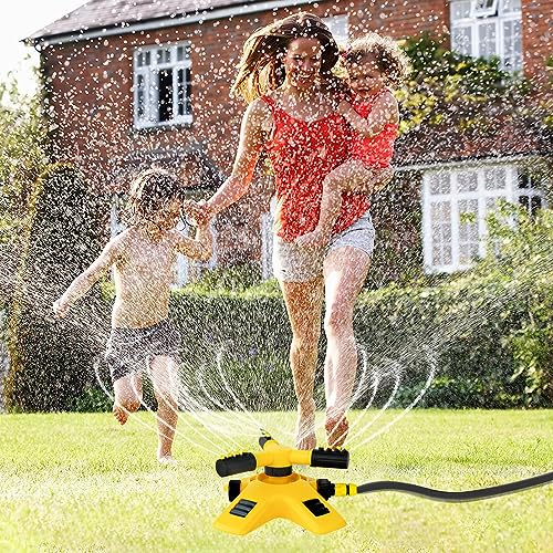 Wasserspielzeug Kinder Outdoor Sprinkler - Wasserblume Twister Splash Wasserfontäne Rasensprenger für Junge und Mädchen 3-8 Jahre
