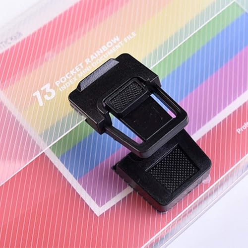 Miniatura 22 de NUOBESTY Carpeta de archivo expandible, 2 unidades, 13 carpetas de archivos, organizador de cupones expandibles, carpetas de acordeón, soporte