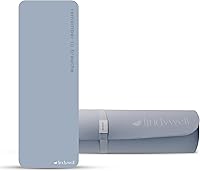 Vista 7 de Lindywell Pilates Yoga Workout Mat Non Slip 6mm, 8mm, 10mm Thick - 6ft x 26in