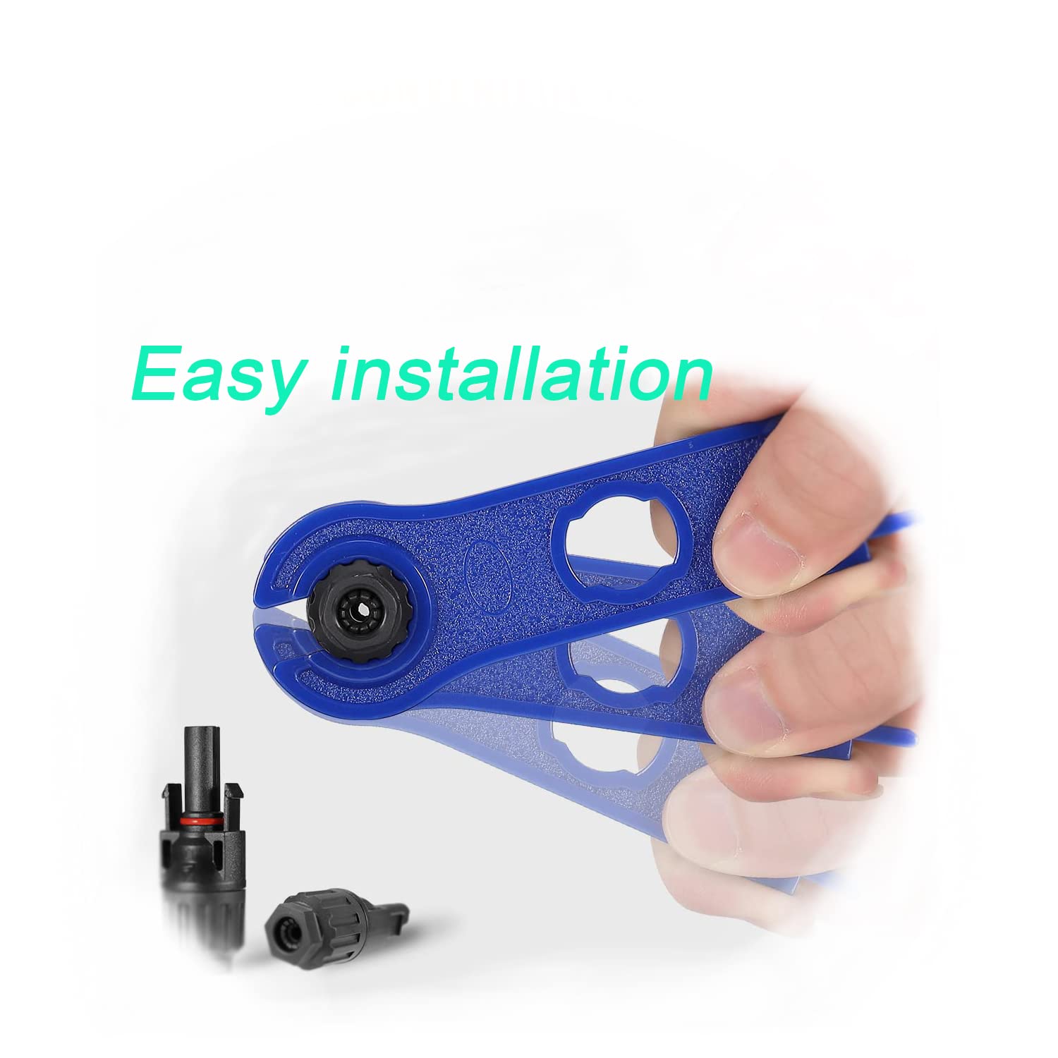 Câble solaire WOODGUILIN Répartiteur Y,1à6câble Y panneau solaire 6 mm² Câble solaire connecteur Y Câble photovoltaïque connecteur Y,1Y6 connecteur 1 paire pour panneau solaire.(Y solaire 1-6)