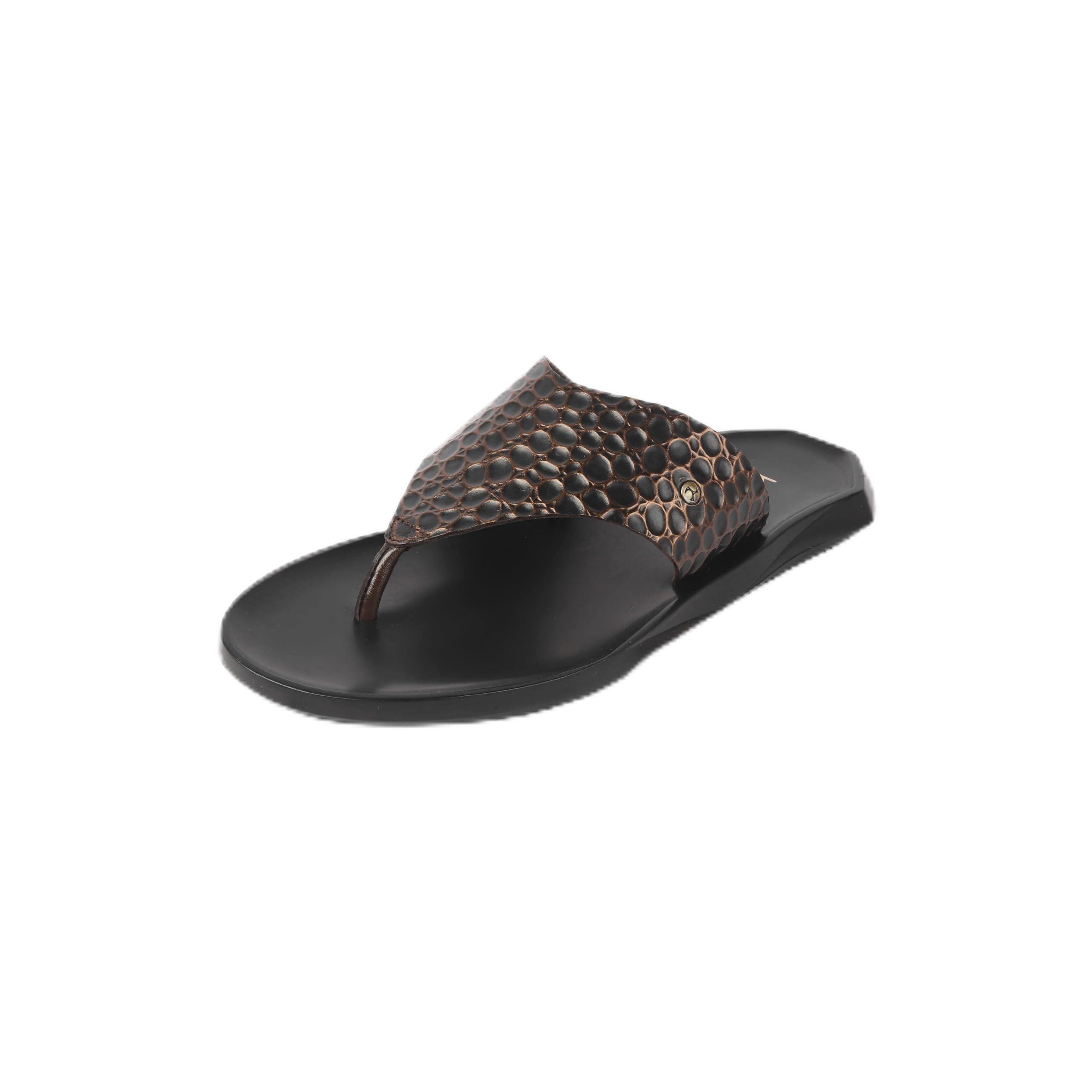 Men's Synthetic Leather Slippers-image-26