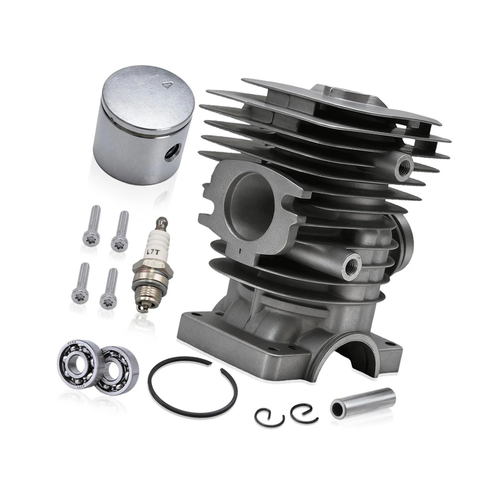 Chainsaw Parts Cylinder Piston Spark Plug Crank Bearings Kit Fit for CS-310 CS-352 CS-352ES 305s 340s Accessories
