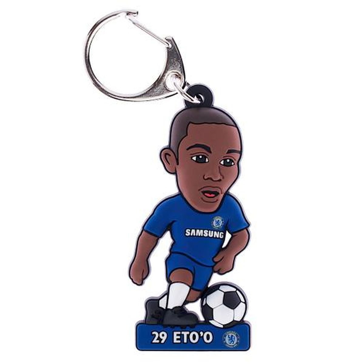Official CHELSEA FC "SAMUEL ETO number 29" pvc keyring