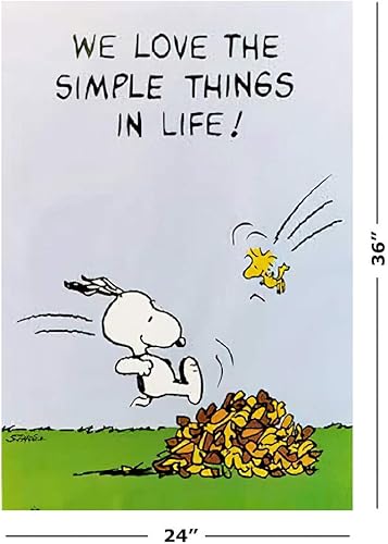 Miniatura 2 de POSTER STOP ONLINE Peanuts We Love The Simple Things in Life! - Póster (tamaño 24 x 36 pulgadas)