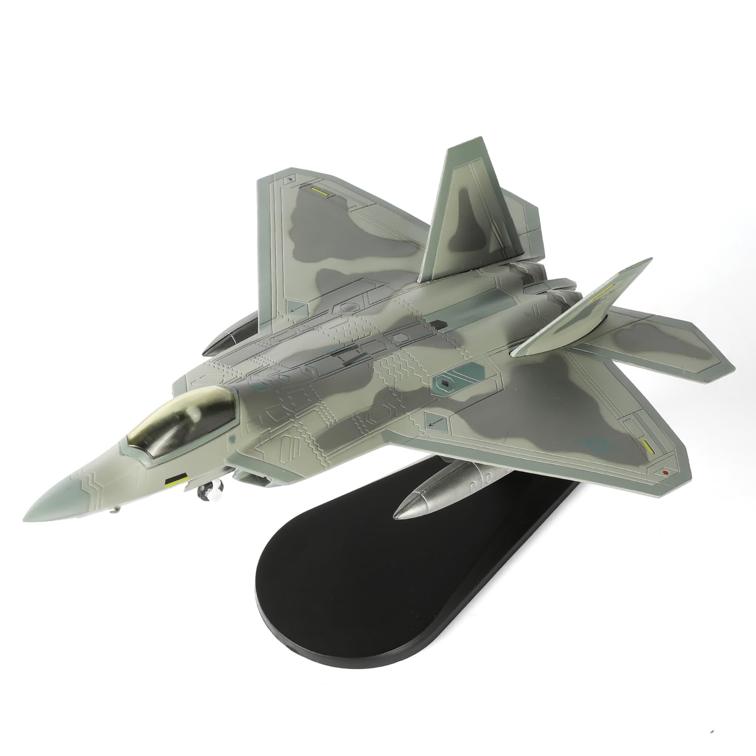 Amazon.com: SEBUNAS 1/100 Scale F-22 Raptor Fighter Jet Model USAF