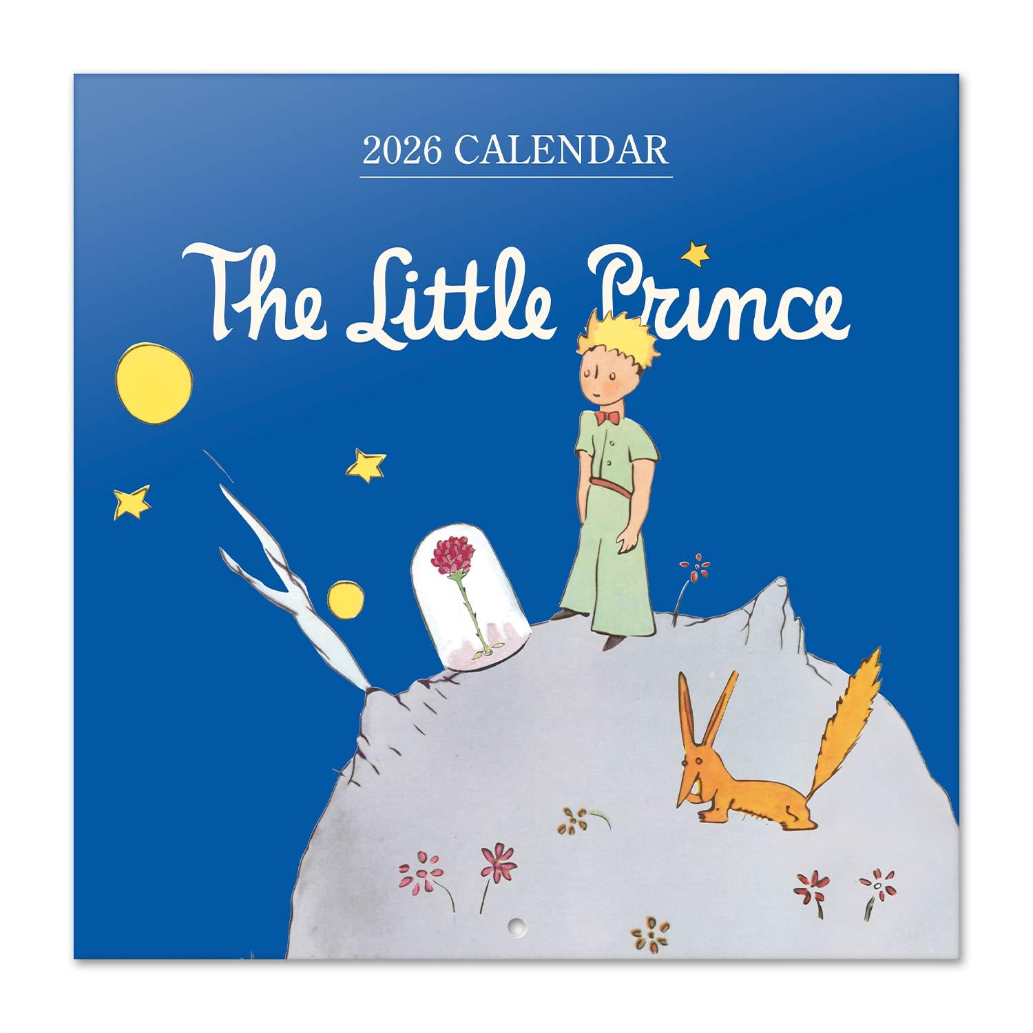 The Little Prince Wall Calendar 2026 12" x 12" FSC® Plastic Free - Starts Week On Sunday | Family Planner Calendar 2026
