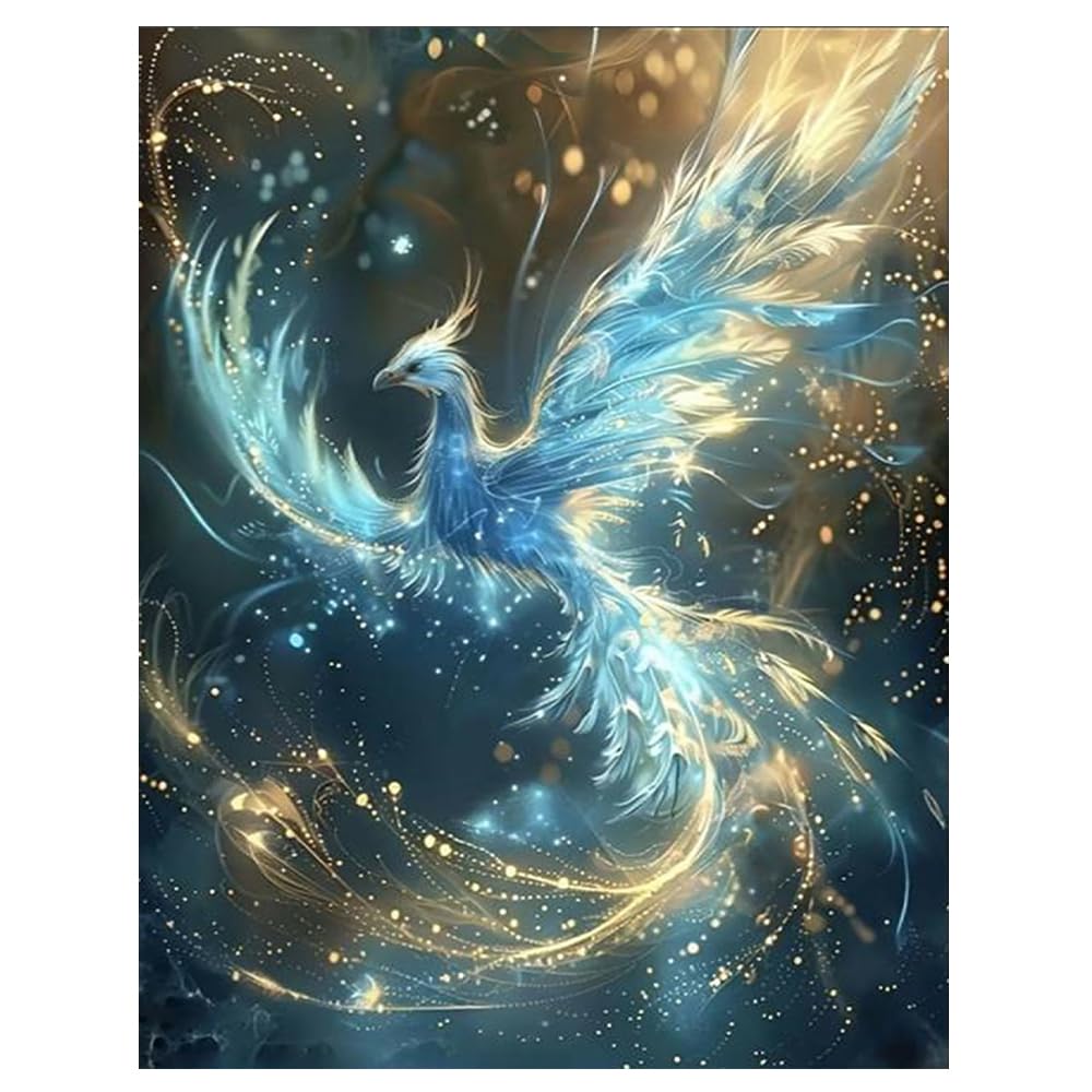 5D Diamond Painting Phönix - Kreatives DIY Diamantbild Für Erwachsene 40x50cm