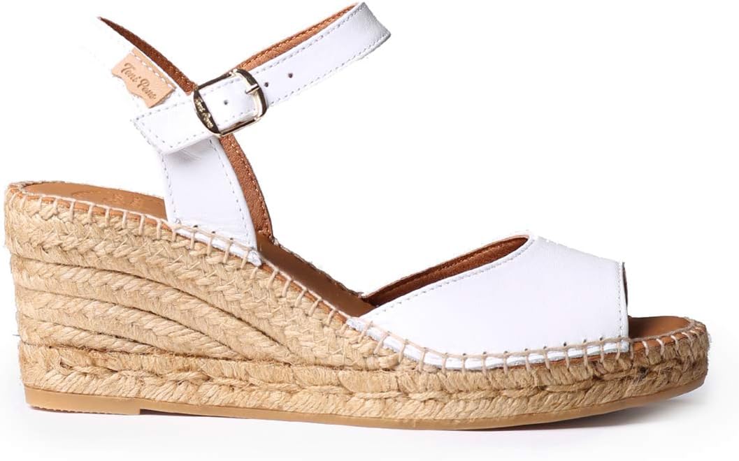 Toni PonsSIA-P Women's Wedge Espadrille Made of Leather.