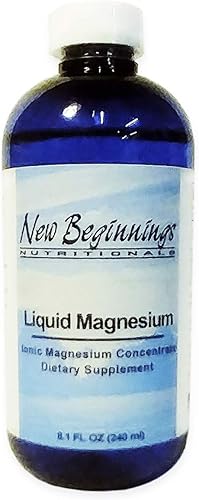 Magnesio iónico líquido de 8 onzas | Magnesio soluble en agua | Se absorbe fácilmente en las células sin necesidad de digestión | Fórmula iónica