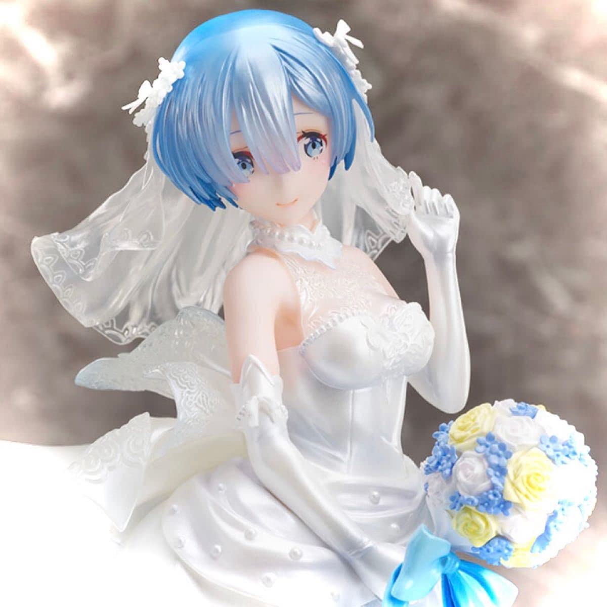 Amazon | 受注予約 済み ／Re ゼロ レム-ウエディングドレス-1
