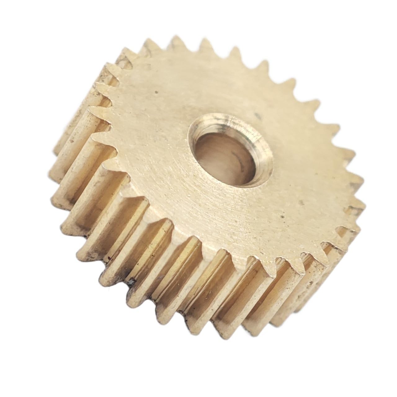 Pignon cylindrique en laiton 0,6M 116T, diamètre extérieur 70,8 mm, épaisseur 5 mm, denture droite, module 0,6, engrenage droit à 116 dents Mécanique(20mm bore)