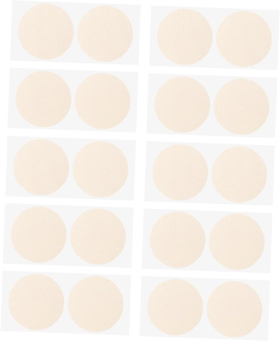 balacoo Men's Nipple Shields Patches Skin-Friendly Stickers Cover Tape for Comfortable Stickers Breathable