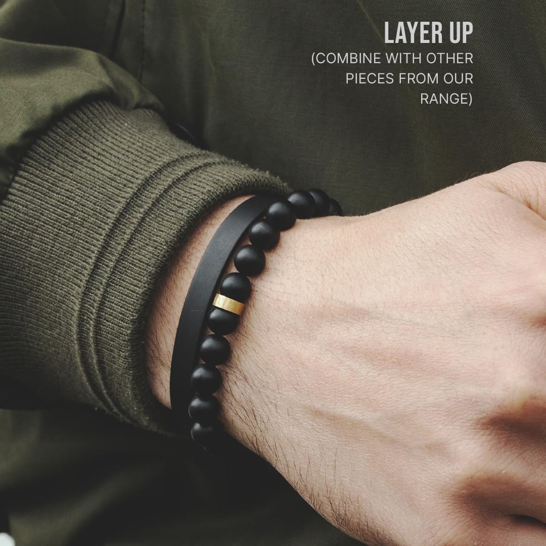 LUXAR Men's Titanium Cuff Bracelet | Solid Titanium Minimalist Bracelet Designed for Men | Available in Medium and Large Sizes | Explore the World of Luxar - Image 6