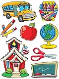 Eureka Classroom Supplies, More School Supplies Clings (846021)