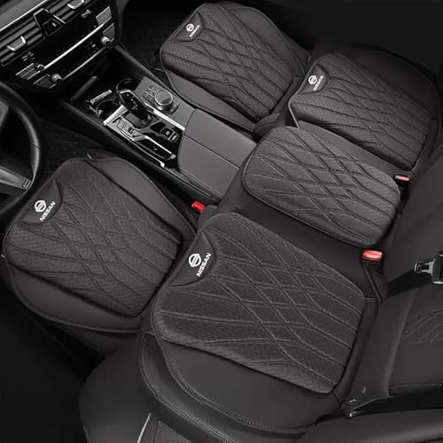 【2024新登場】日産 車用 シートクッション 腰クッションセンターエクストレイル セレナ エルグランドブルーバードティアナキックスディズノートオーラアリアルークス全シリーズ対応 カーシート 収納ポケット付き 爽快メッシュ 低反発 蒸れない 通気性 カーシ