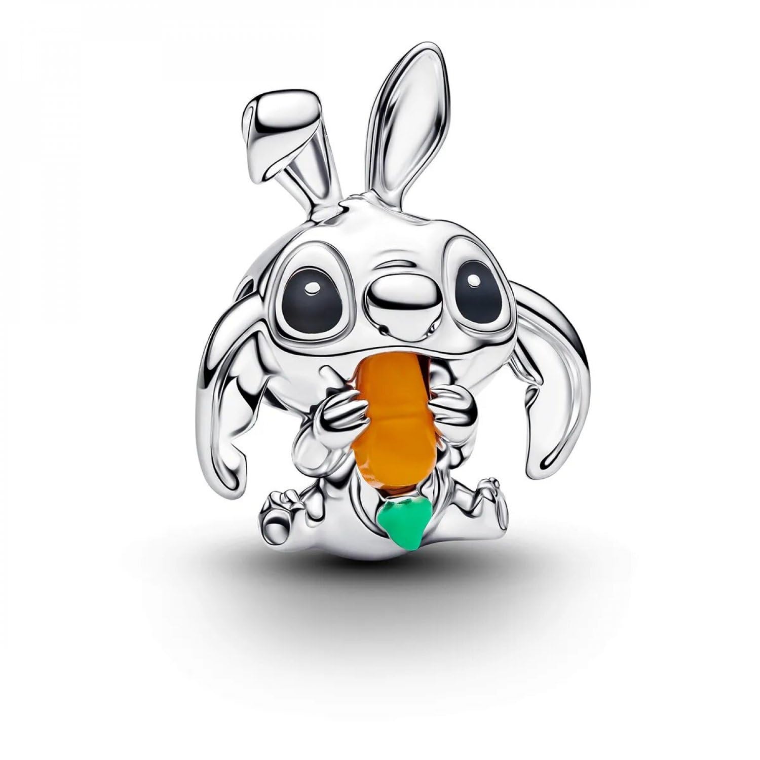PANDORA 794498C01 Coniglietto di Pasqua - Charm a punto metallico