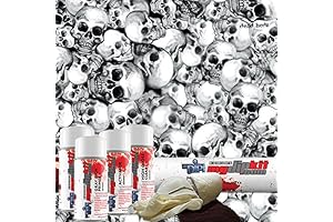 Black Dead Hedz Skulls Hydro Dip Kit MyDipKit
