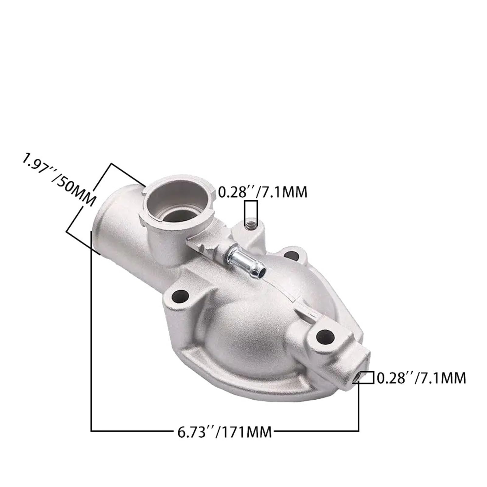 Boîtier De Thermostat en Aluminium ME015017 ME229784 Utilisé pour Mitsubishi pour Canter
